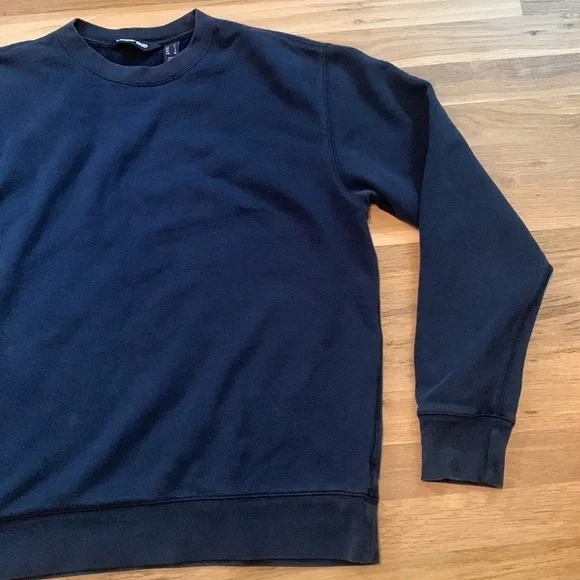 Land’s End Crewneck Long Sleeve Pullover Sweatshirt Blue Men’s S - Picture 3 of 14